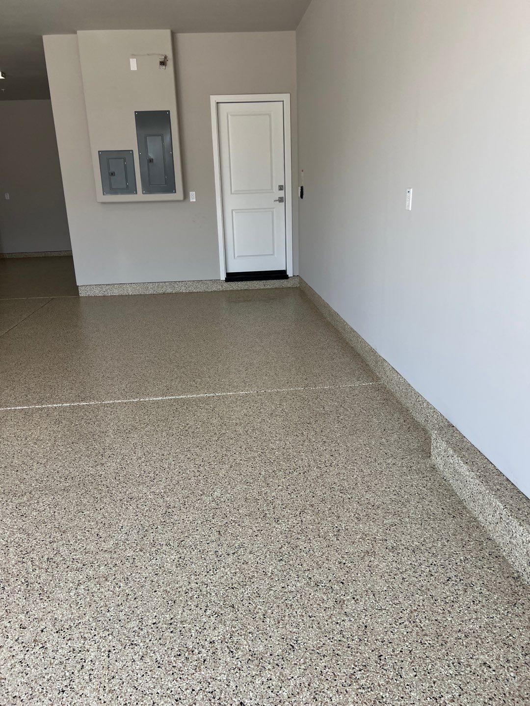 Garage Concrete Coating in Lathrop by Lancaster Painting