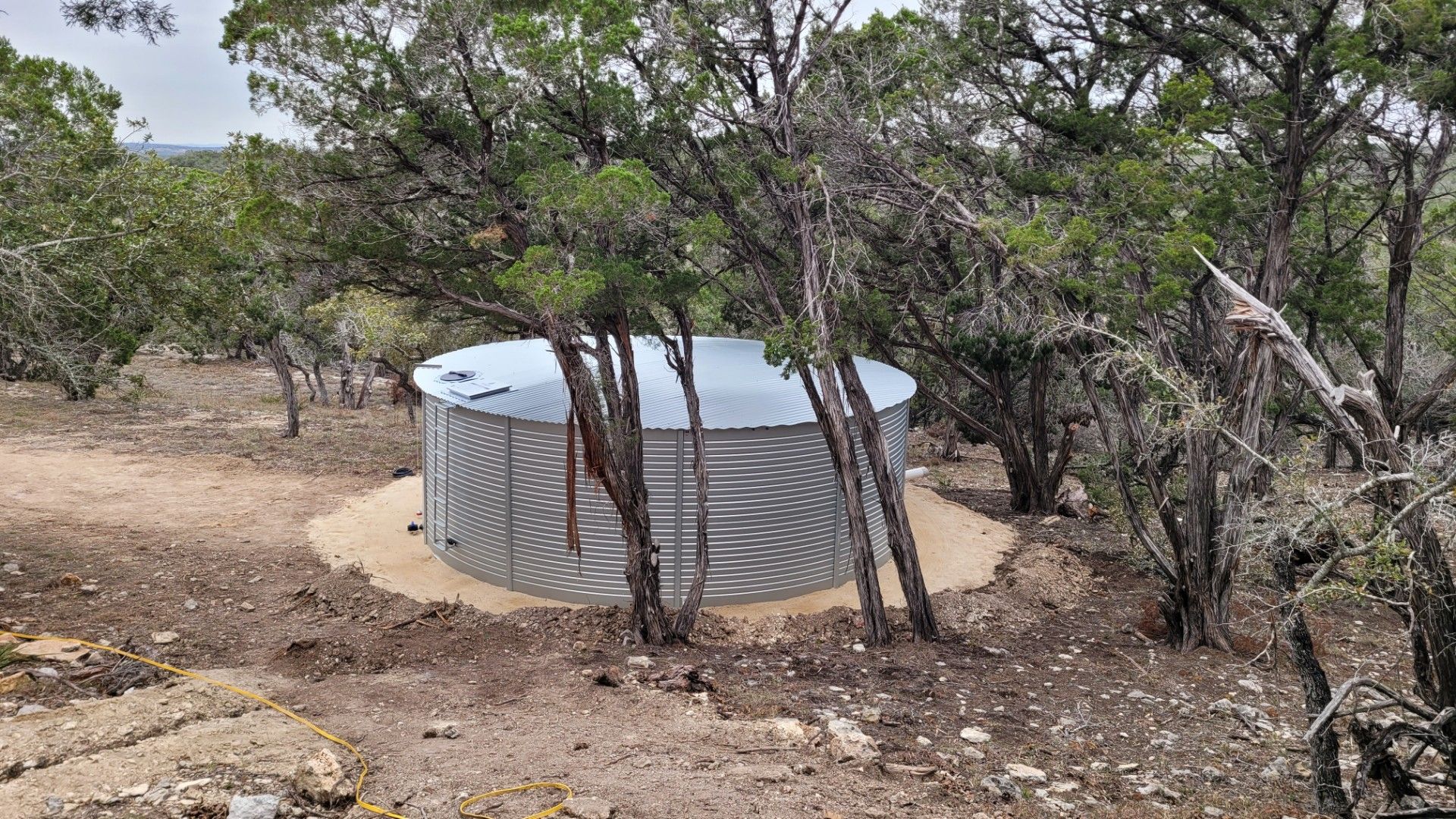 20K Gallon Tank using Pioneer XLR 15/2 ZN - 20K gallons by Hill Country Rain Water