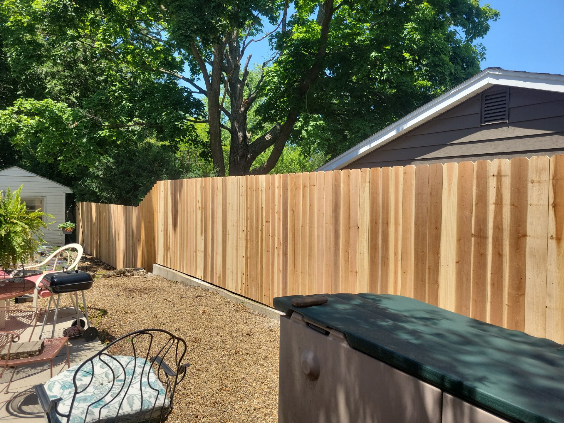 Project in Cedar Falls by Perfect Picket Fence and Stain