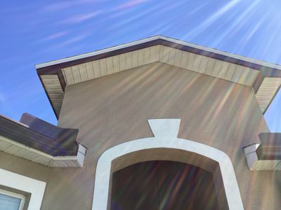 Royal Brown Seamless Gutters in Cape Coral FL