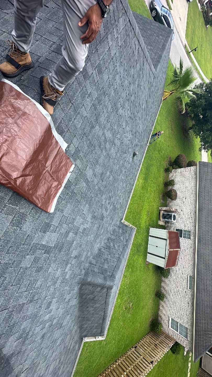 Residential Roofing Installation using Atlas Pinnacle Impact+ by Talya Roofing