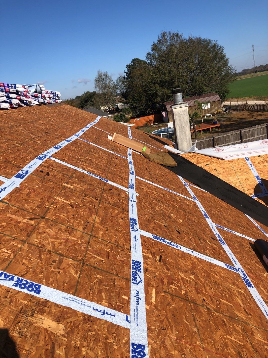 Residential Roofing Installation using Roof Replacement by American Roofing & Construction LLC