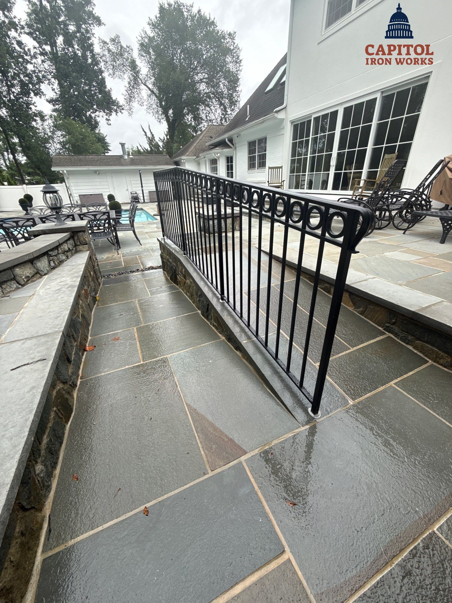 Project in Potomac by Capitol Iron Works