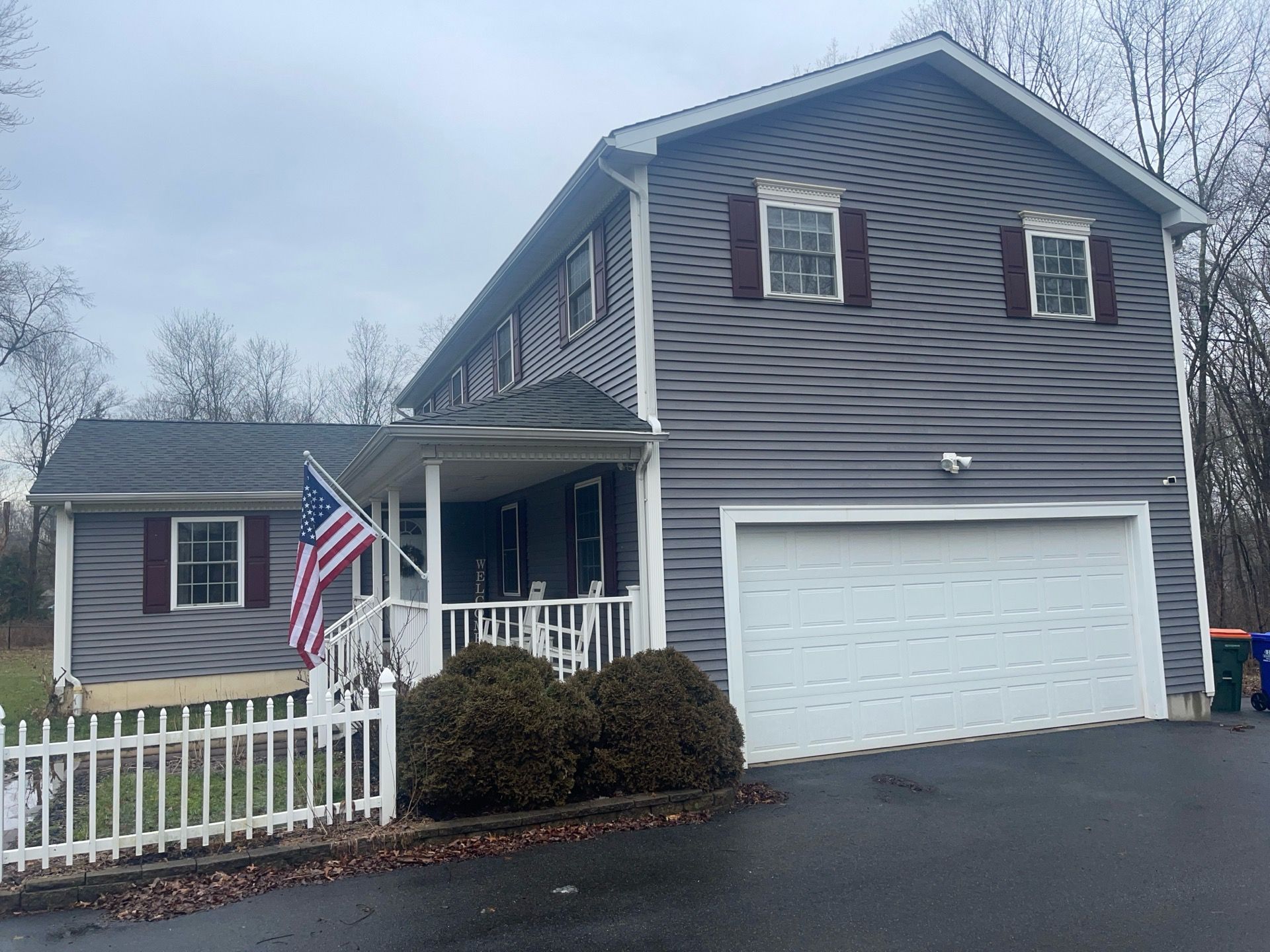 Residential Roofing Installation using Owens Corning TruDefinition Duration AR - Williamsburg Gray by A Plus Exterior