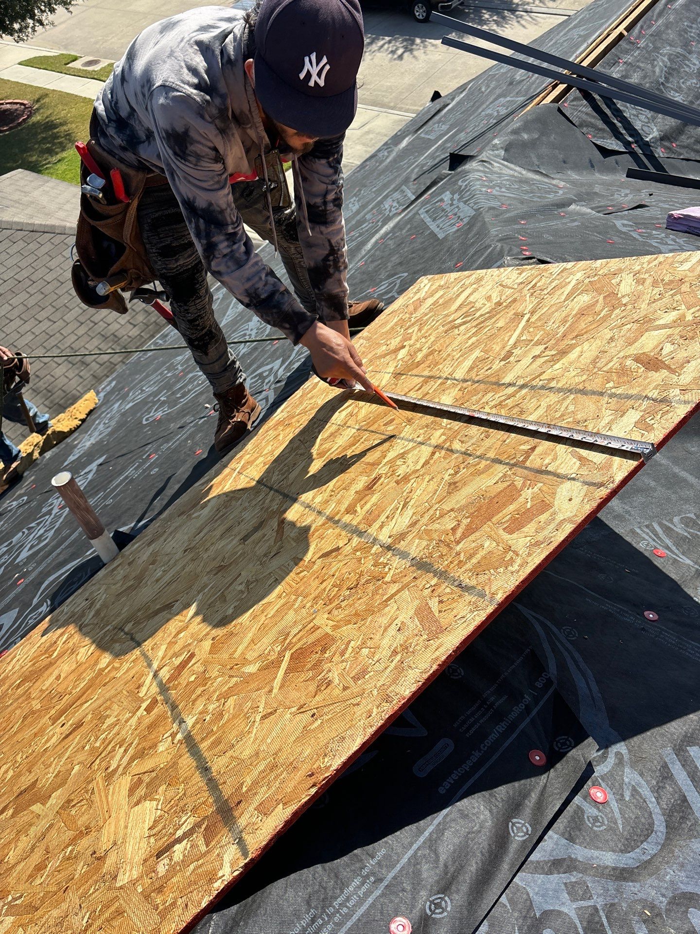 Residential Roofing Installation using Owen's Corning Duration (Lifetime) Shingles by Roof Repair Company