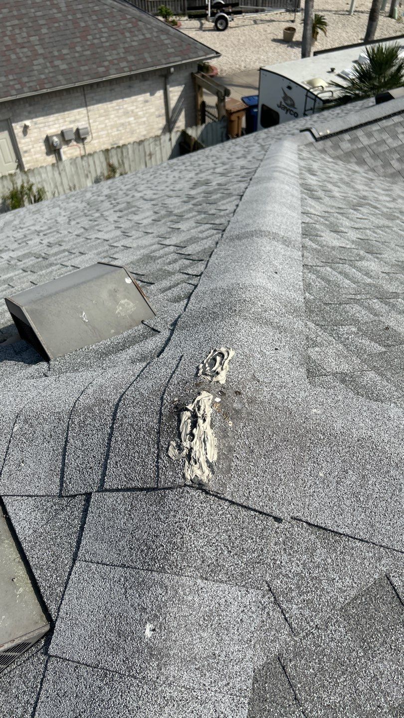 Residential Roofing Repair using Galvanized Chimney Cap & Chase by Lighthouse Roofing