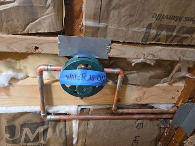 Relocation a Shower Valve