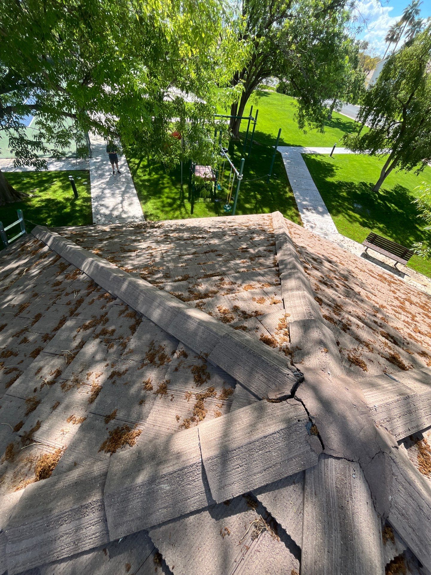 Sandstone Beige Concrete Tile by Reimagine Roofing