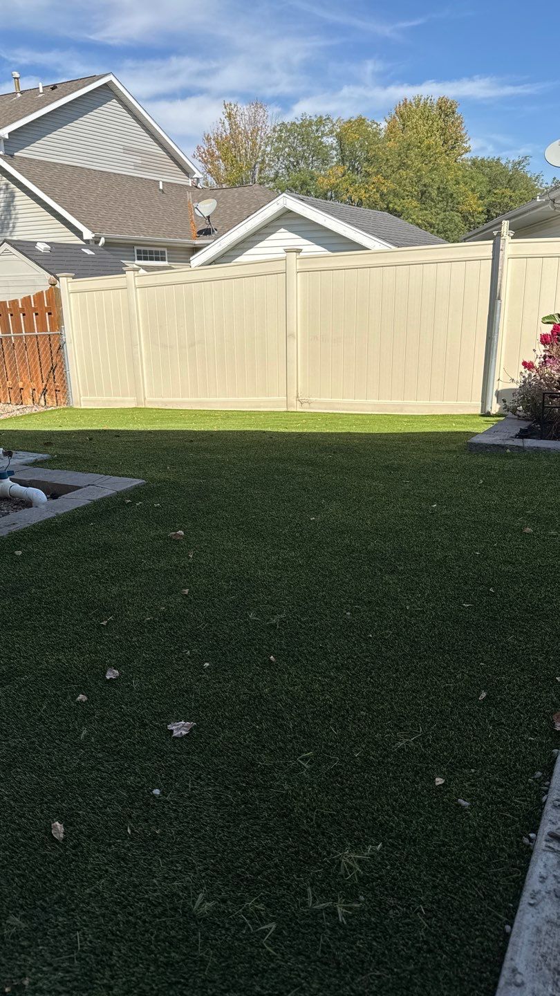 Pet Friendly Synthetic Turf Installation by New Horizon Landscapes