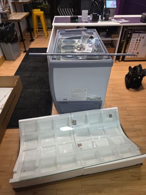 Commercial Ice Cream Dipping Cabinet Installation in Orlando