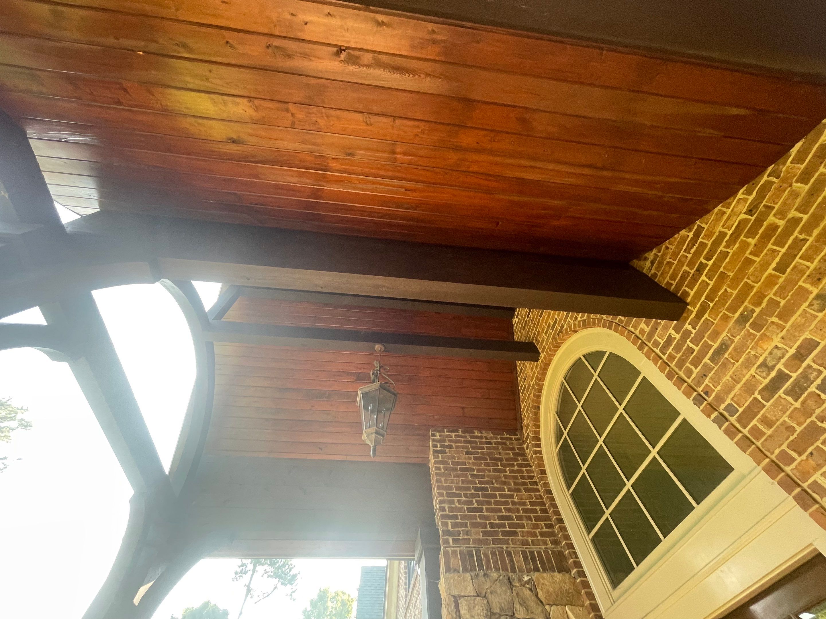 Suwanee Residential Exterior Painting and Dark Trim Update by Swift Home Renovations