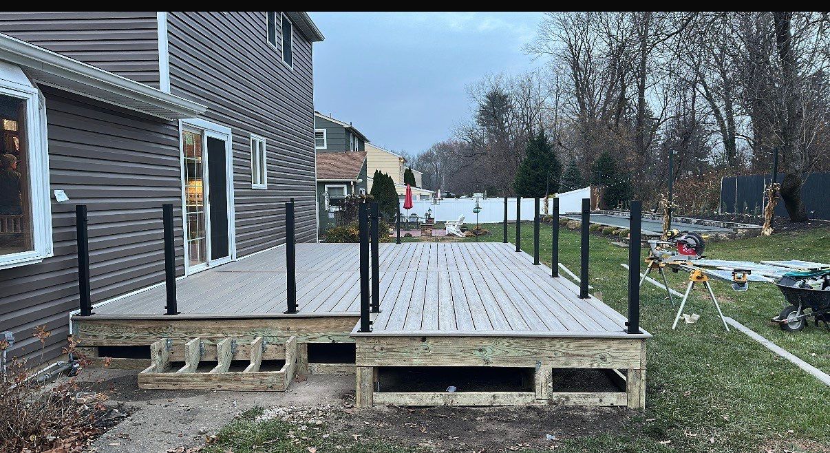 New Deck in Delaran NJ by deck guardian