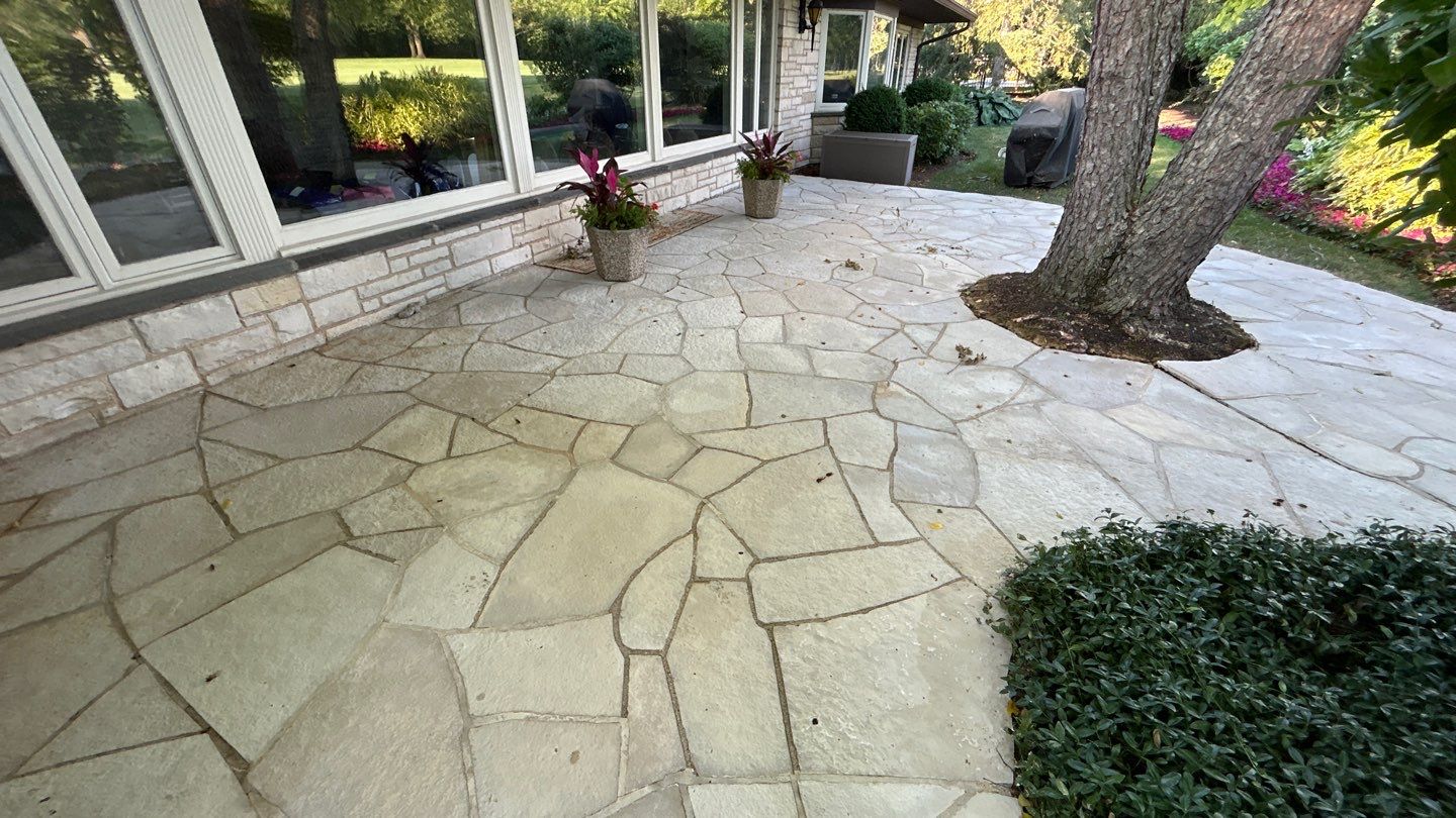 Brick paver clean, sand and seal.  using Surebond SB-1300 by Northern Power Washing LLC.