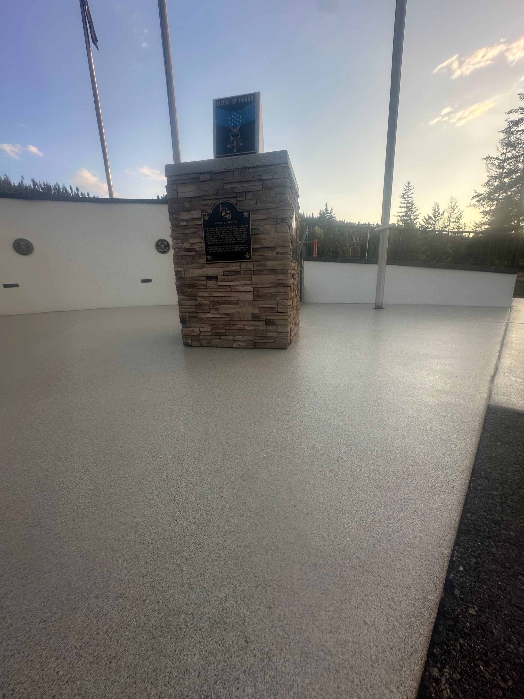 Veteran's Memorial - St. Maries Idaho by Croc Coatings, LLC