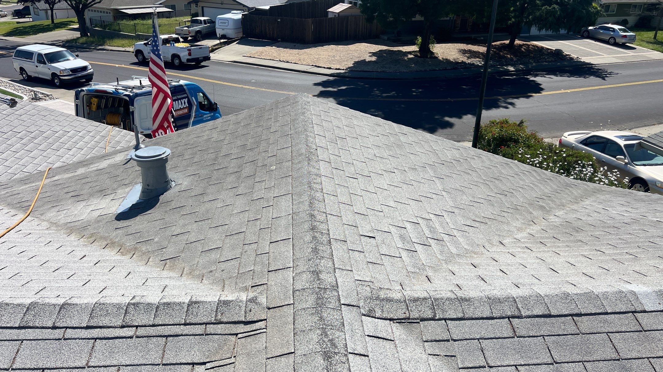 Roof Rejuvenation using Roof Maxx Treatment by Roof Maxx of Folsom