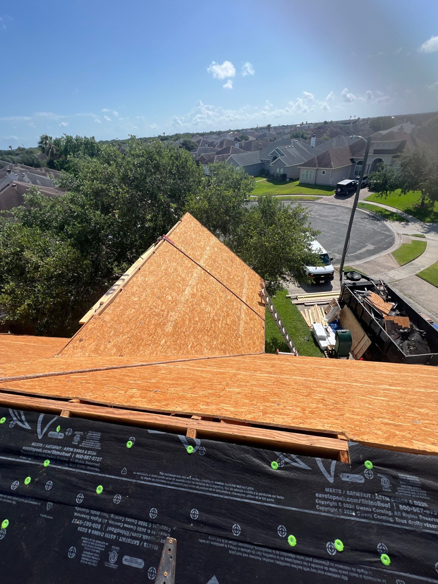 Steep and High...Let's get It! by Bayfront Roofing and Construction