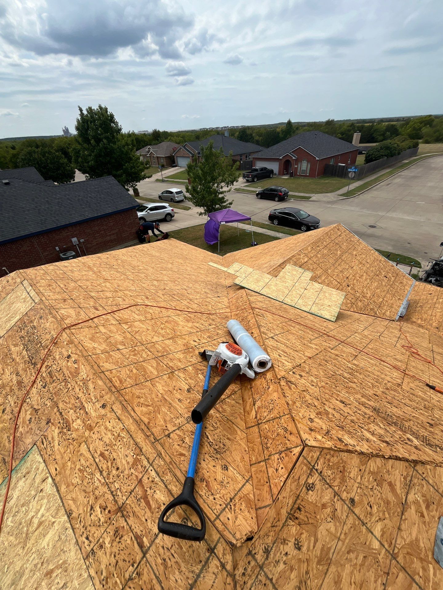 USAA Approved Reroof Project by Berry Good Roofing 