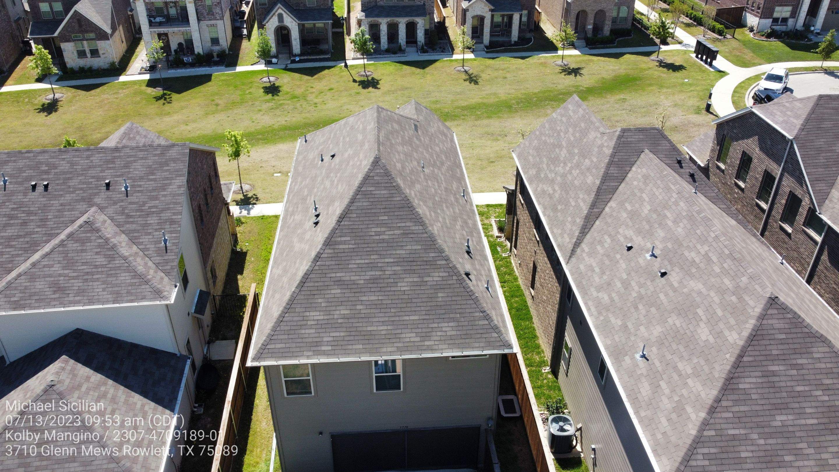 Project in Rowlett by Zeus Exteriors