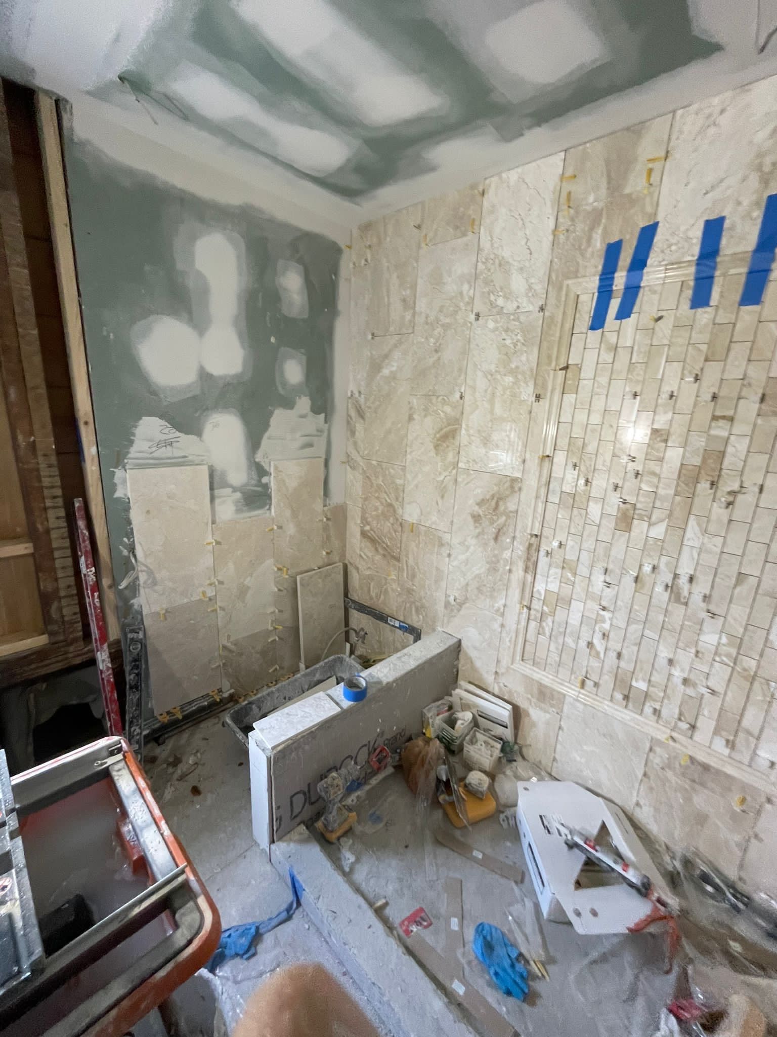 Bathroom Remodel using Tile by Home Concepts Construction