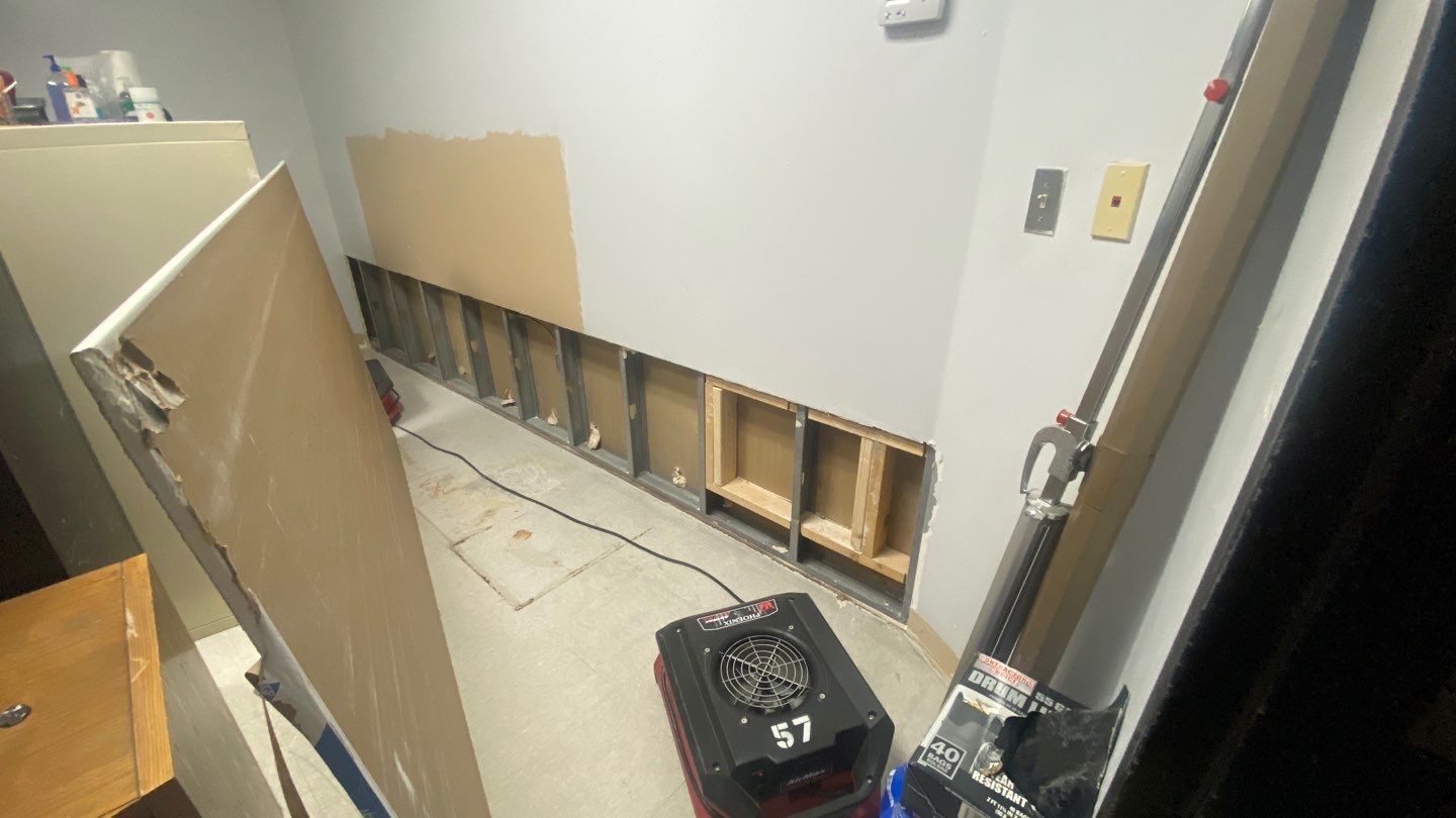 Water Mitigation Project in Inola by Decor Roofing & Restoration