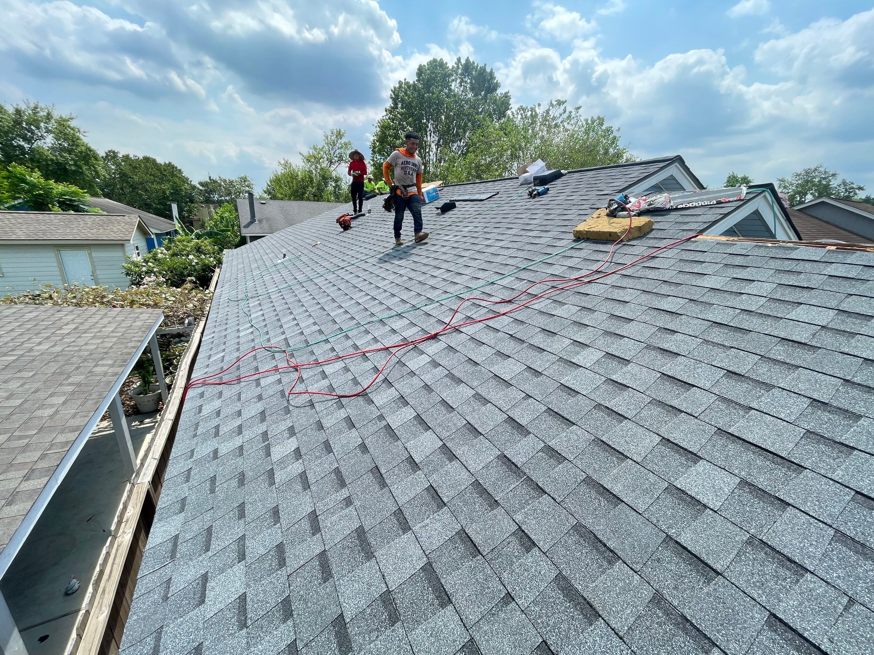 Roof Remplacement using Atlas Pinnacle® Pristine Pewter by CAP Roofing and Construction LLC