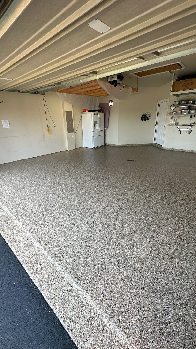 Porch + Walkway + Garage Project in Renfrew by Floors in a Day, Inc