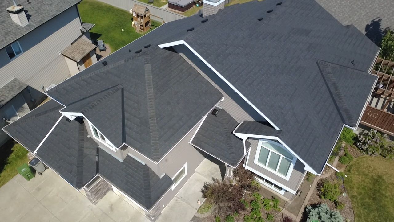 Slate Black on Mystique  by 2thetop Roofing