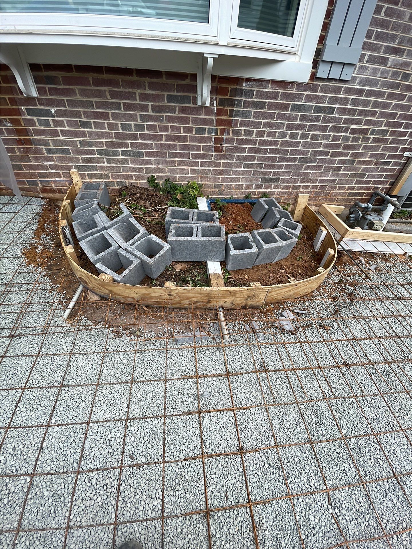 New walkway with stairs and a new front porch by Fairfax Contractors, LLC