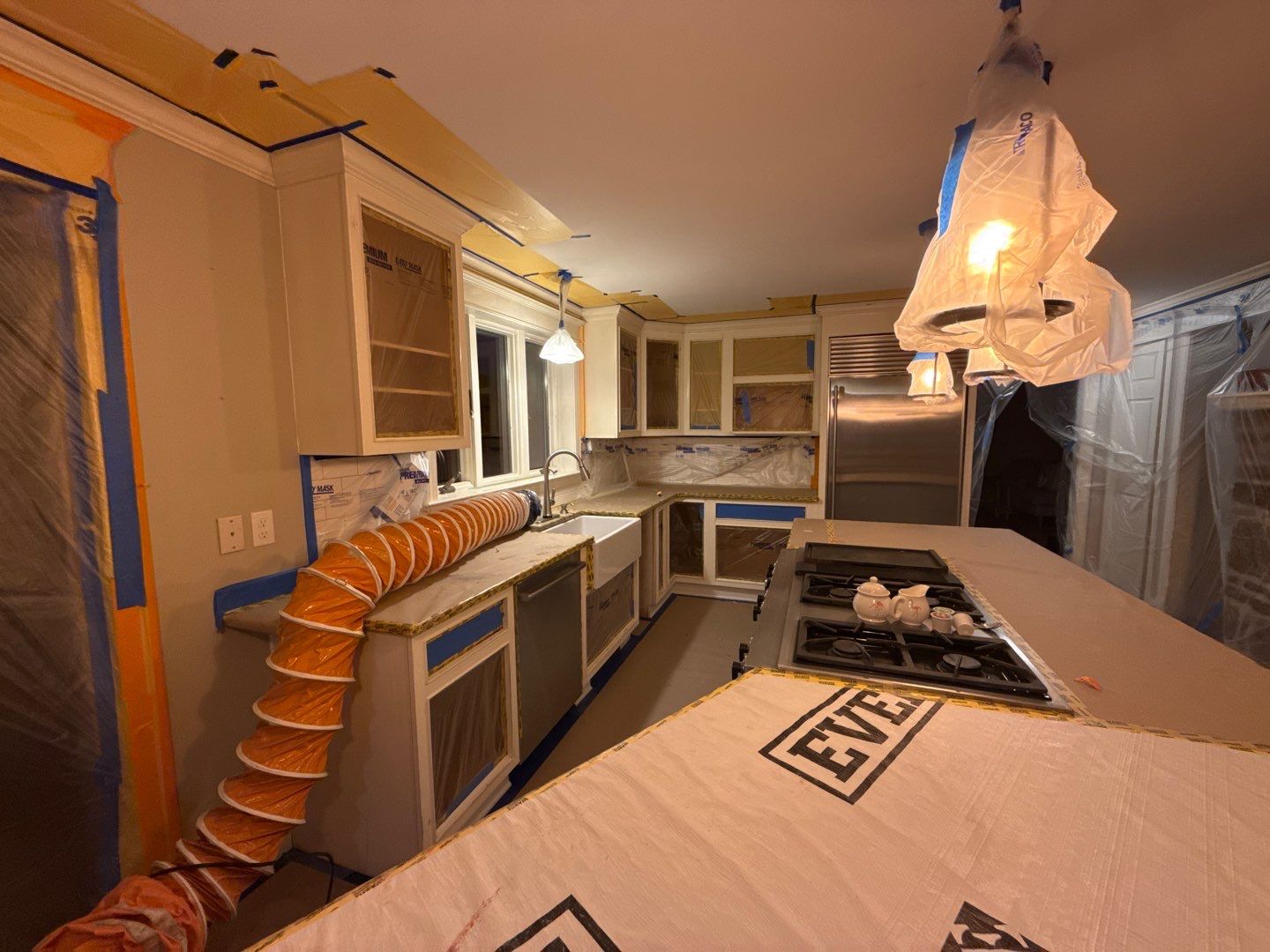 Cabinet Refinishing with Alabaster by EXCELLENCE | CARTO