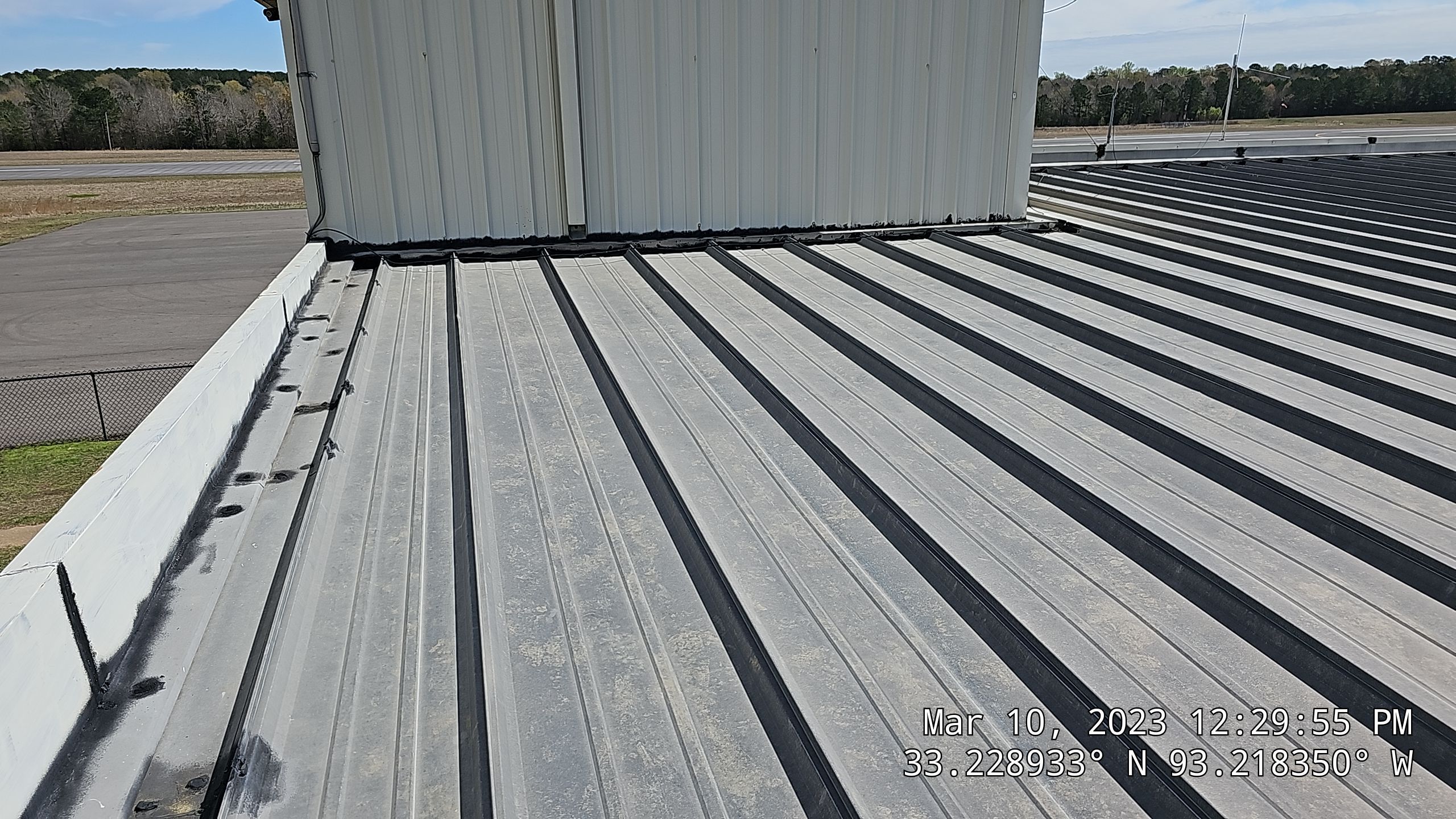 Magnolia Airport Terminal by Hostetler Roofing