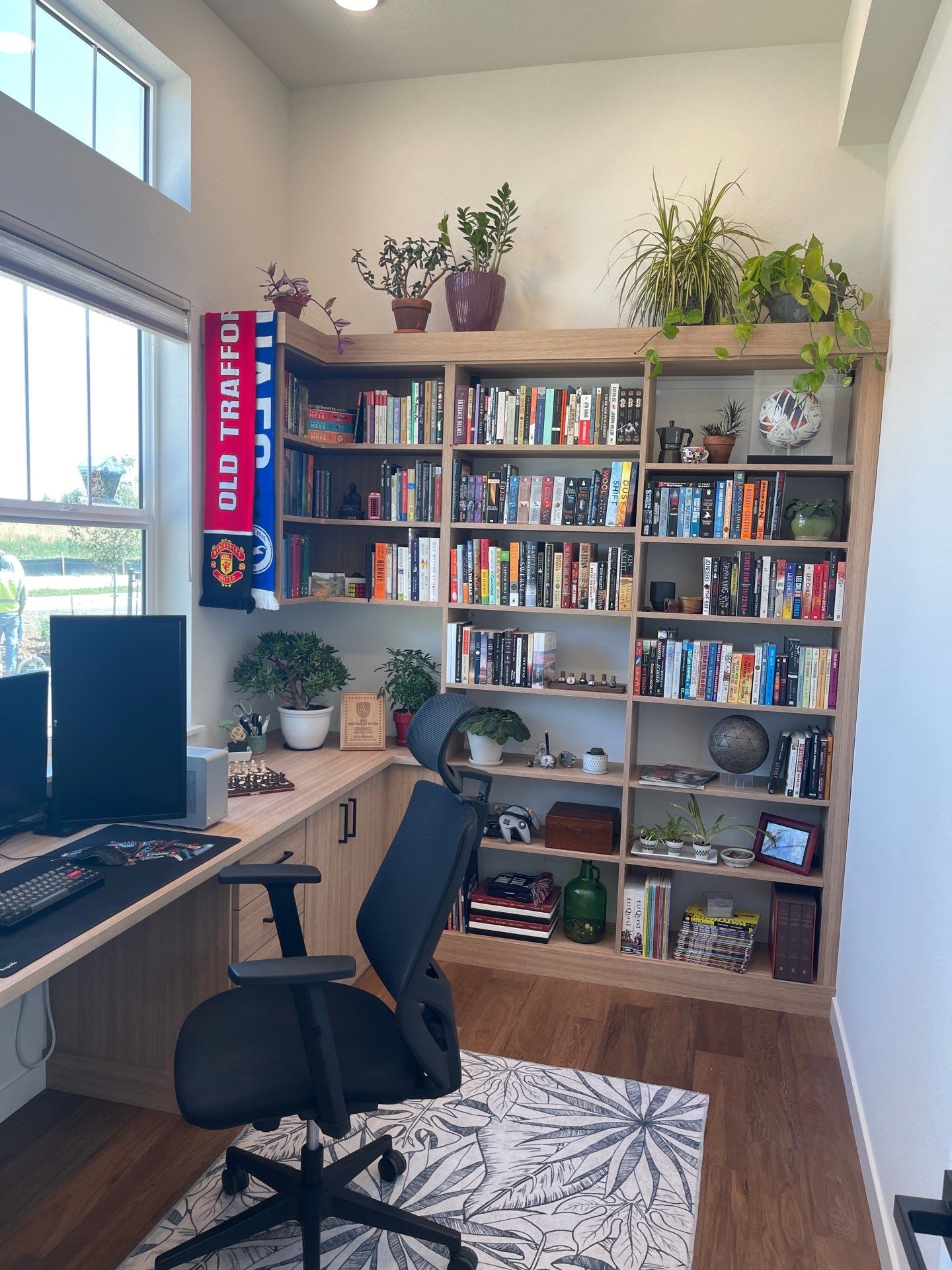 Spare Room converted to Gaming Office by Concept 32, Inc.