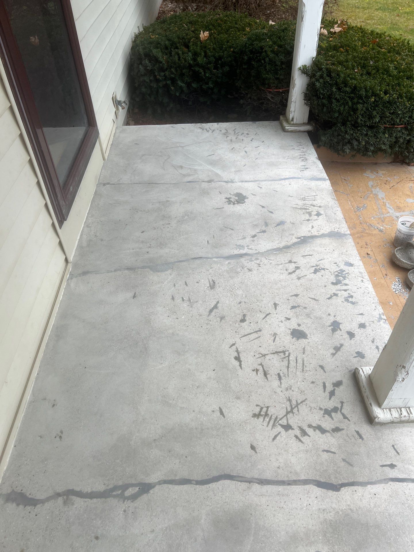 Front Porch by Freedom Concrete Coatings. 