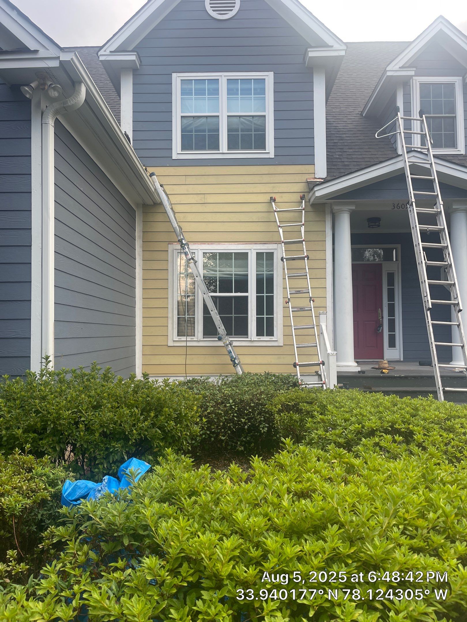 Southport Exterior Window Replacement and Trim Repair by RGR Construction and Roofing, LLC