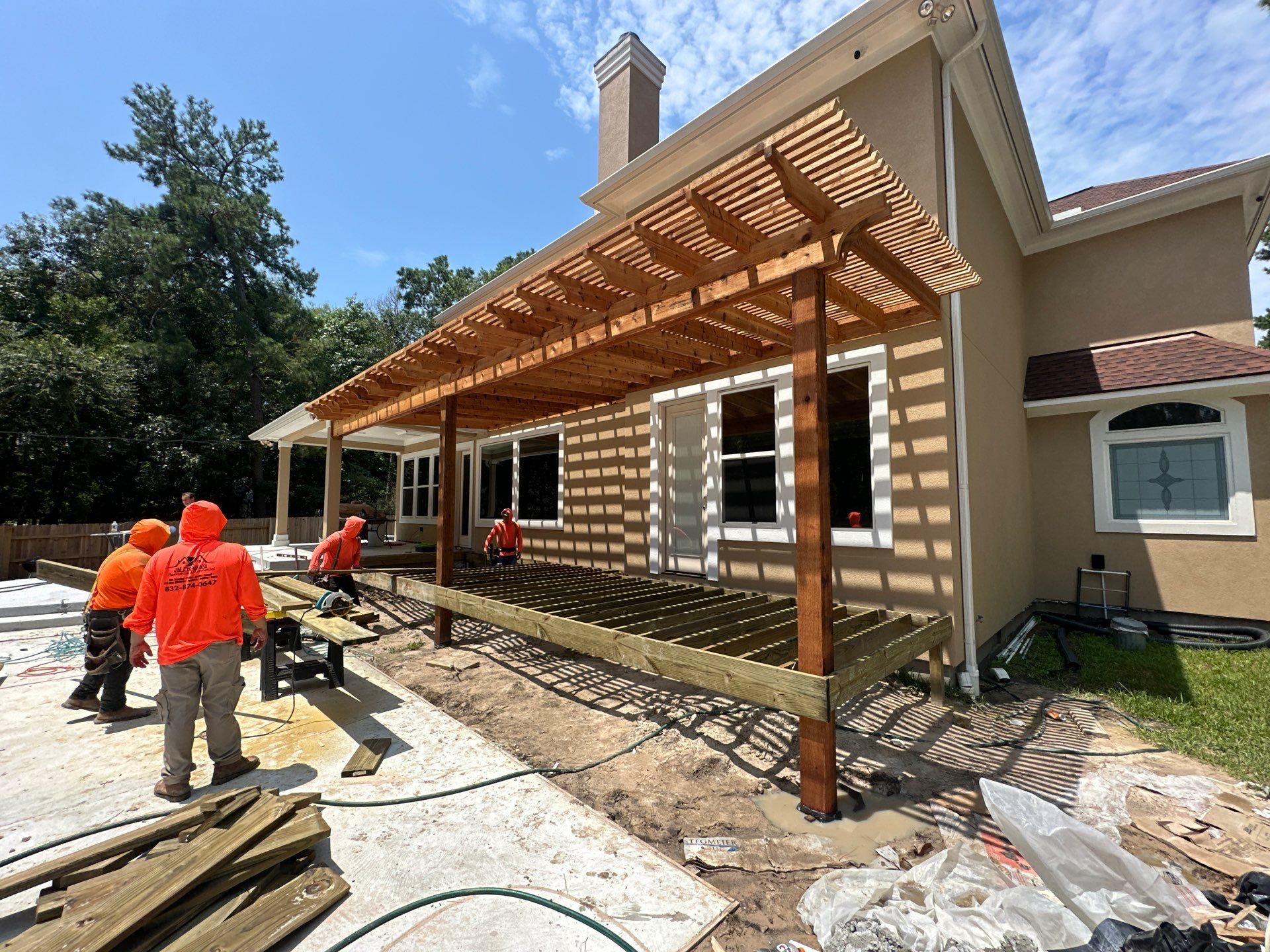 Patio and Deck in Spring TX by SophAlx LLC