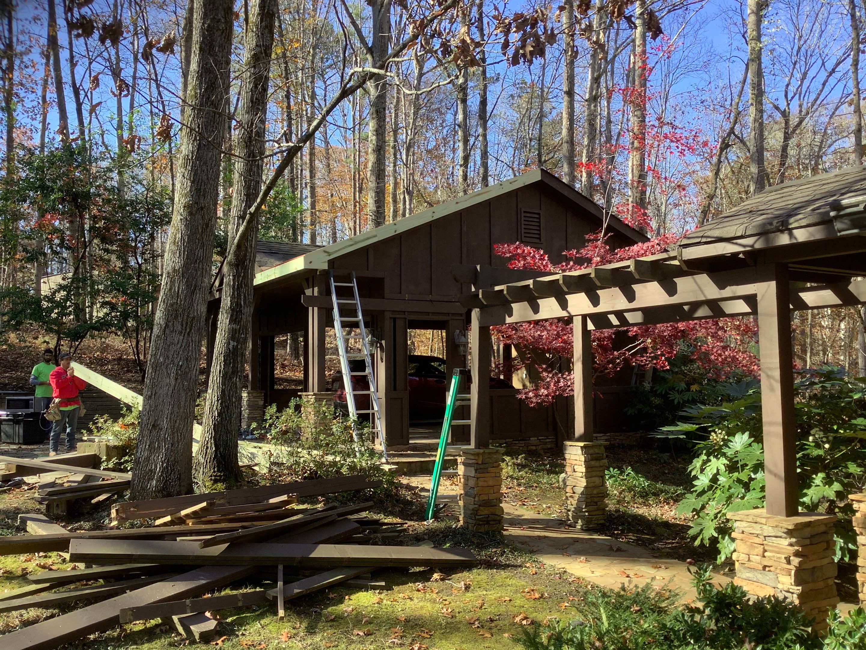 Woodstock Carport Restoration and Exterior Structural Repairs by Swift Home Renovations