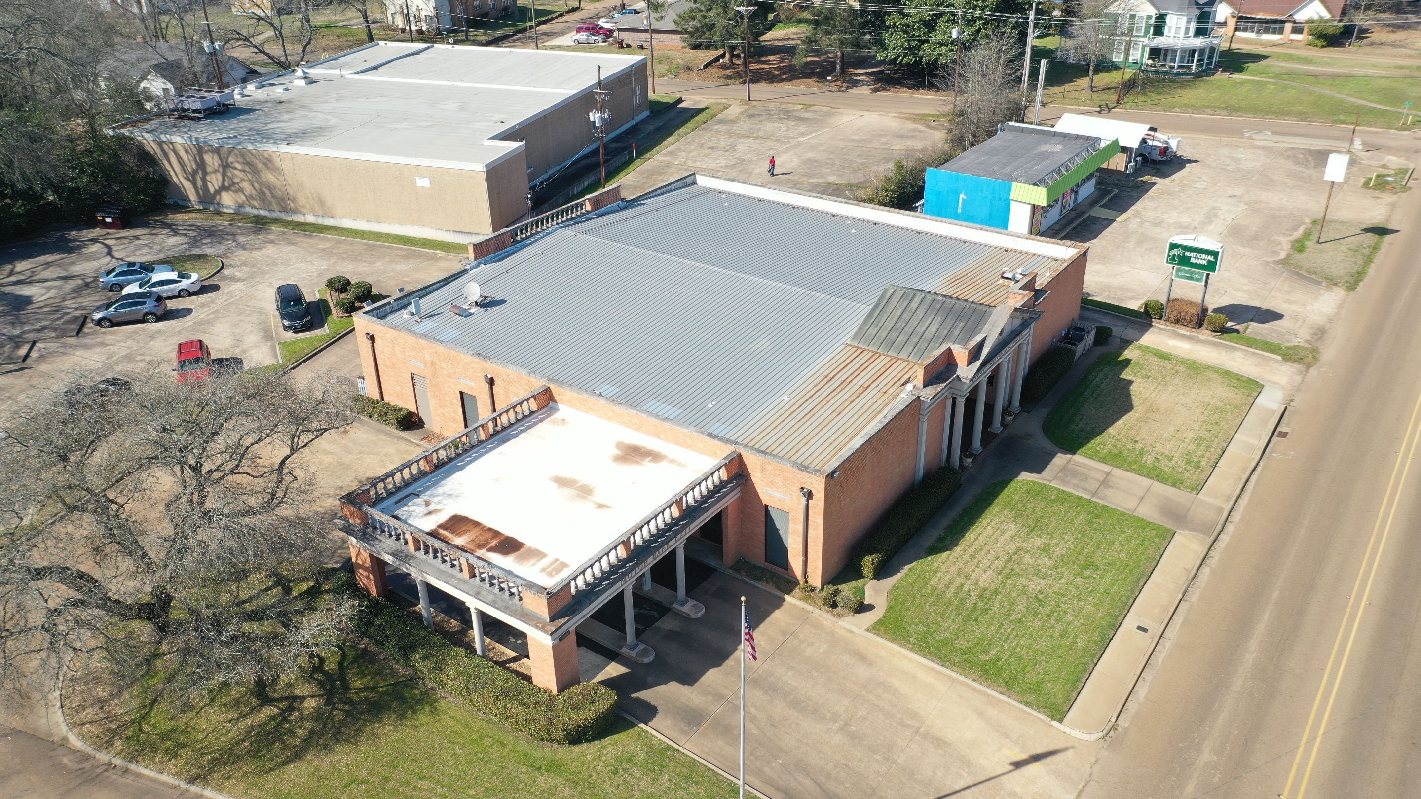 Commercial Roofing Installation using 50 mil PVC by Hostetler Roofing