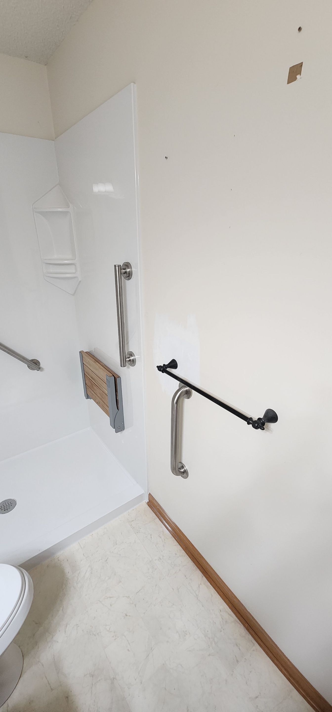 Simple and effective tub-to-shower by The Shower Company