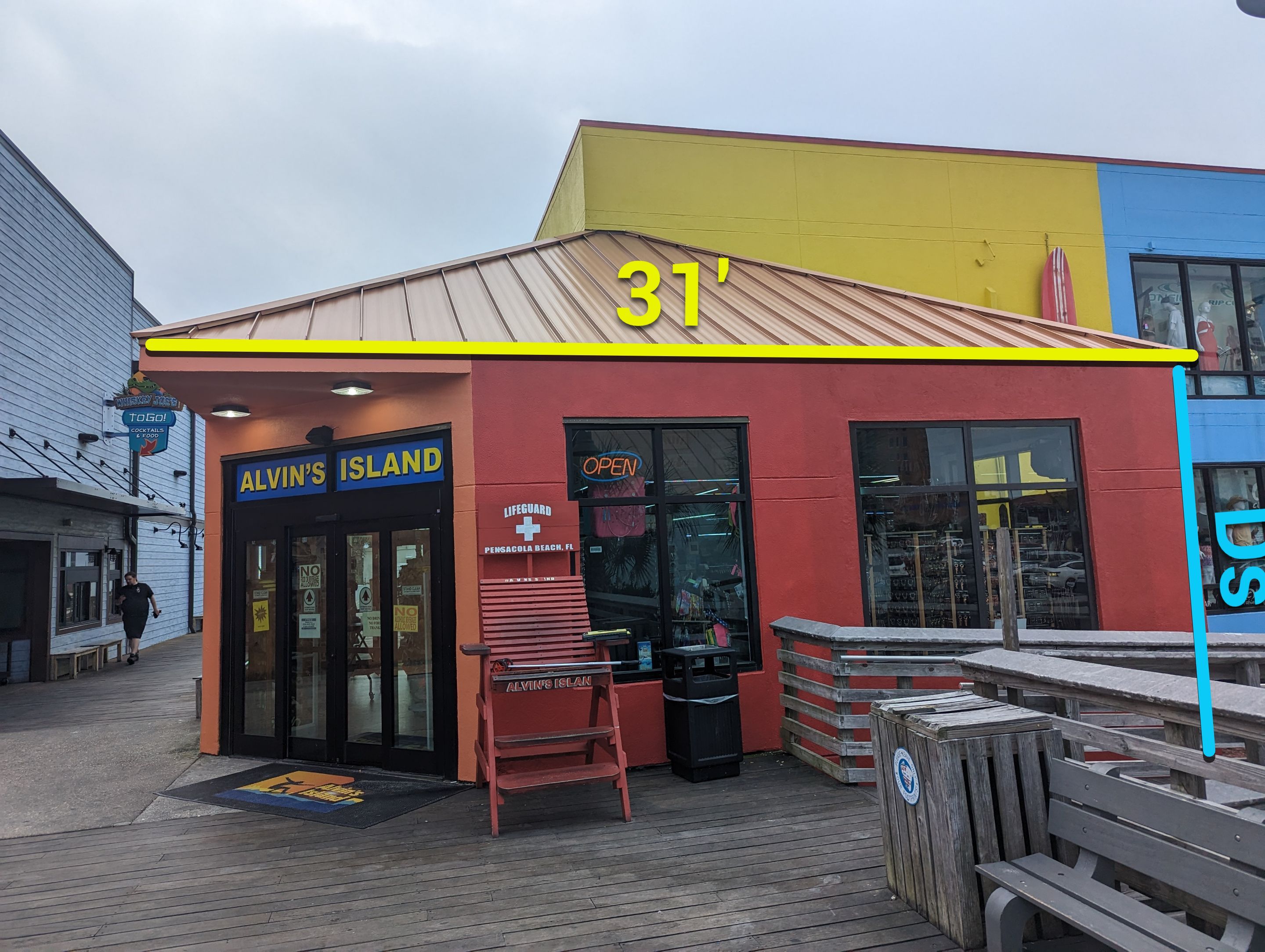 7-Inch Cooper Seamless Gutter in Pensacola Beach FL by Gutter Professors