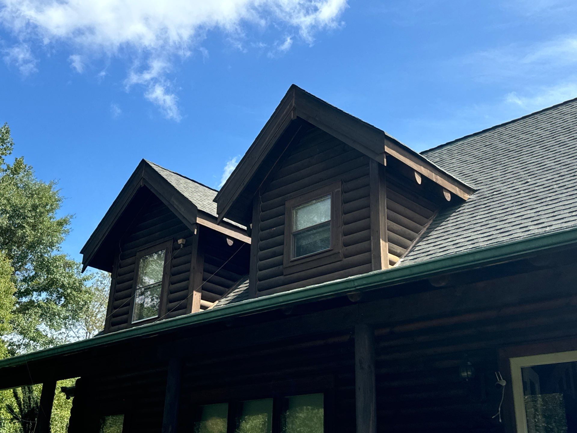 Smithfield Log Cabin by AKK Painting LLC