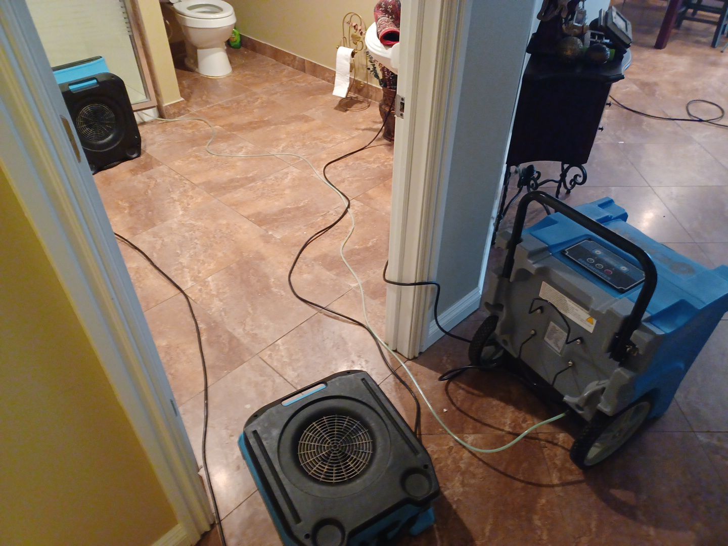 Project in West Bloomfield by EzDry Water Mitigation & Property Restoration