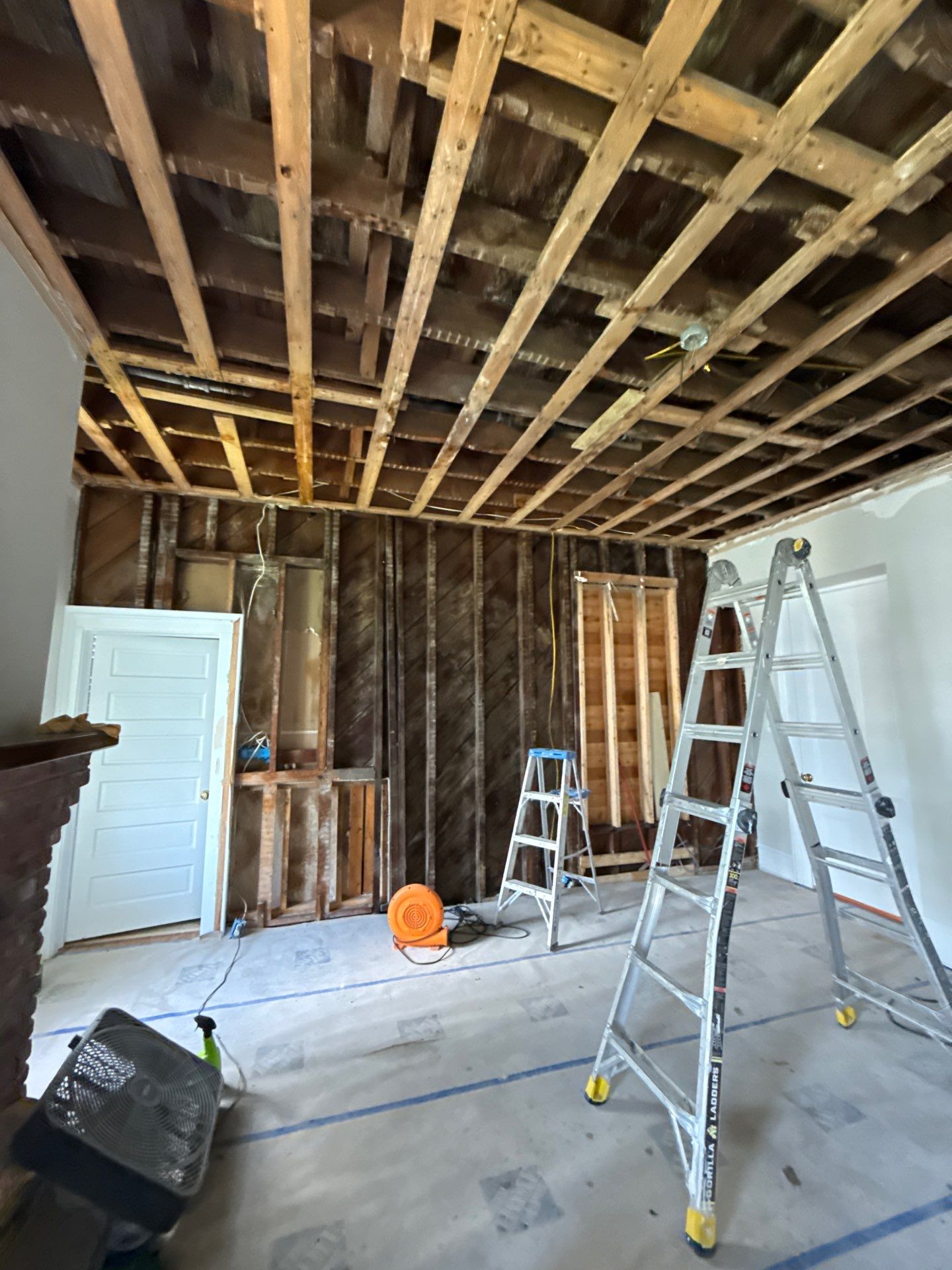 Drywall Job For National Guard by Axtra Hand