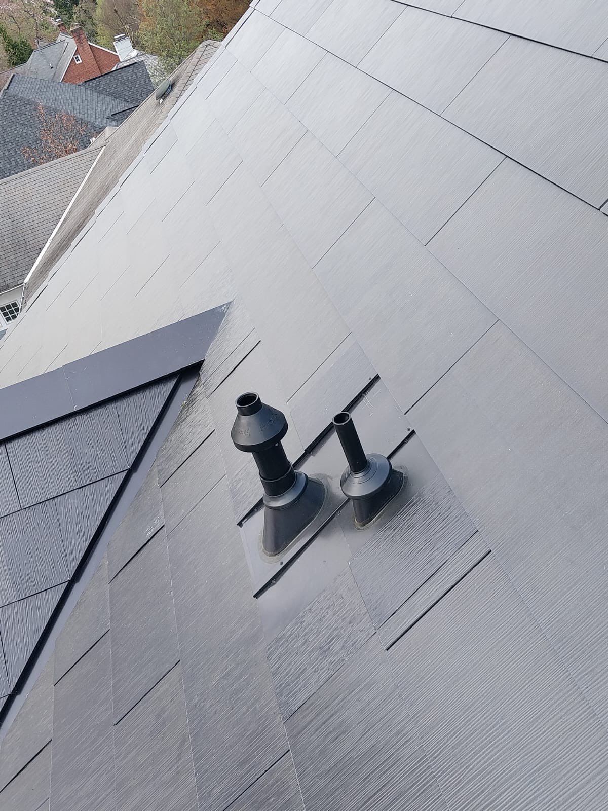 Tesla Solar Roof in Falls Church, MD by American Home Contractors