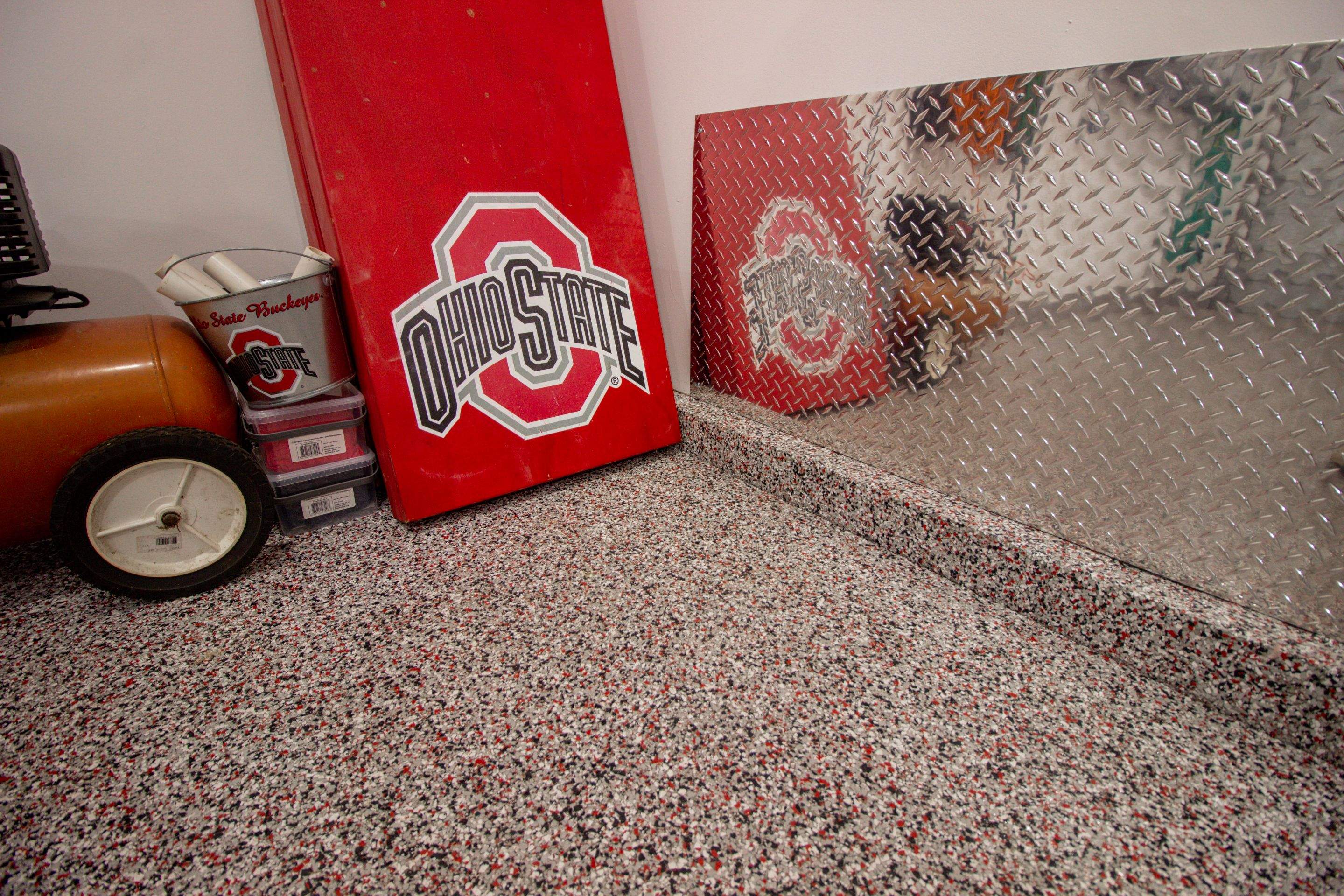 Garage Floor using Buckeye by Your1DayFloor.com