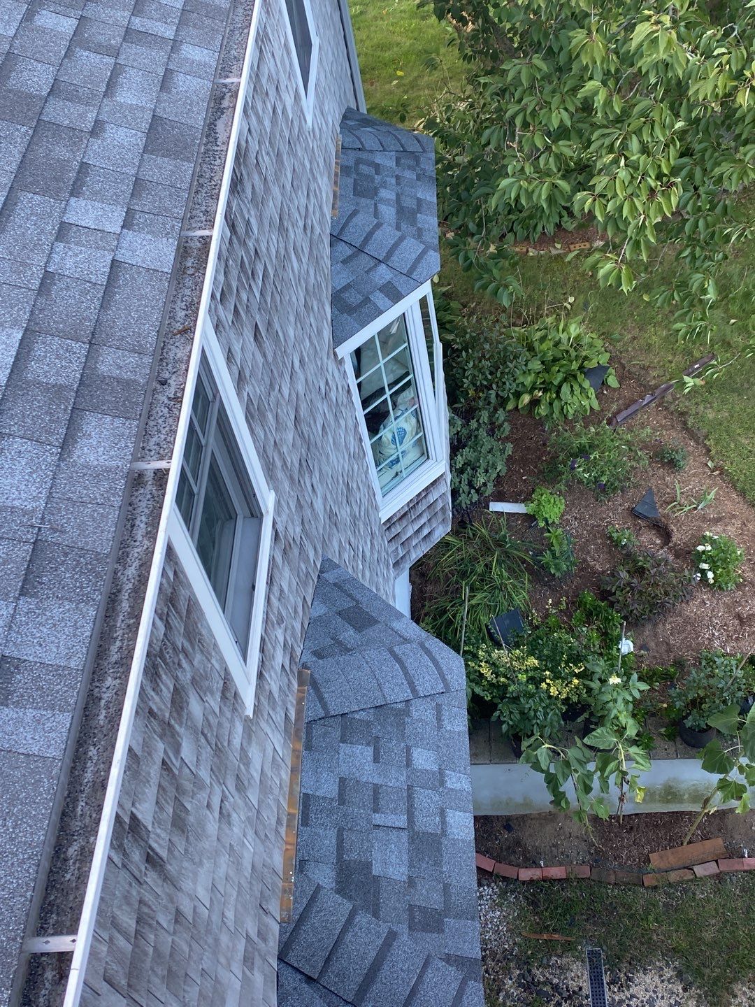 Residential Roofing Installation using Owens Corning Duration Slatestone Gray by A Plus Exterior