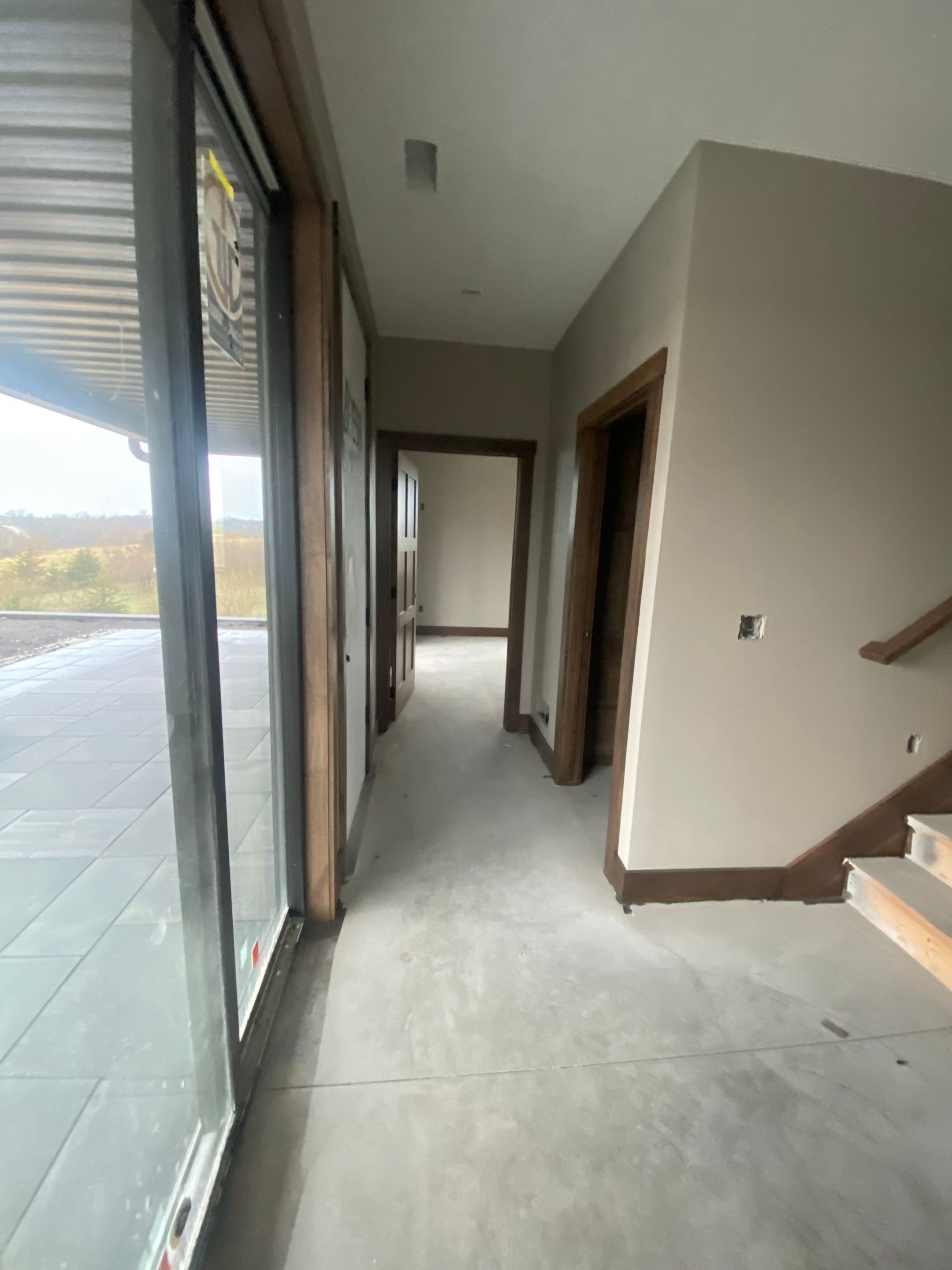Interior Painting and Staining of Custom Home by Midwest Paint LLC
