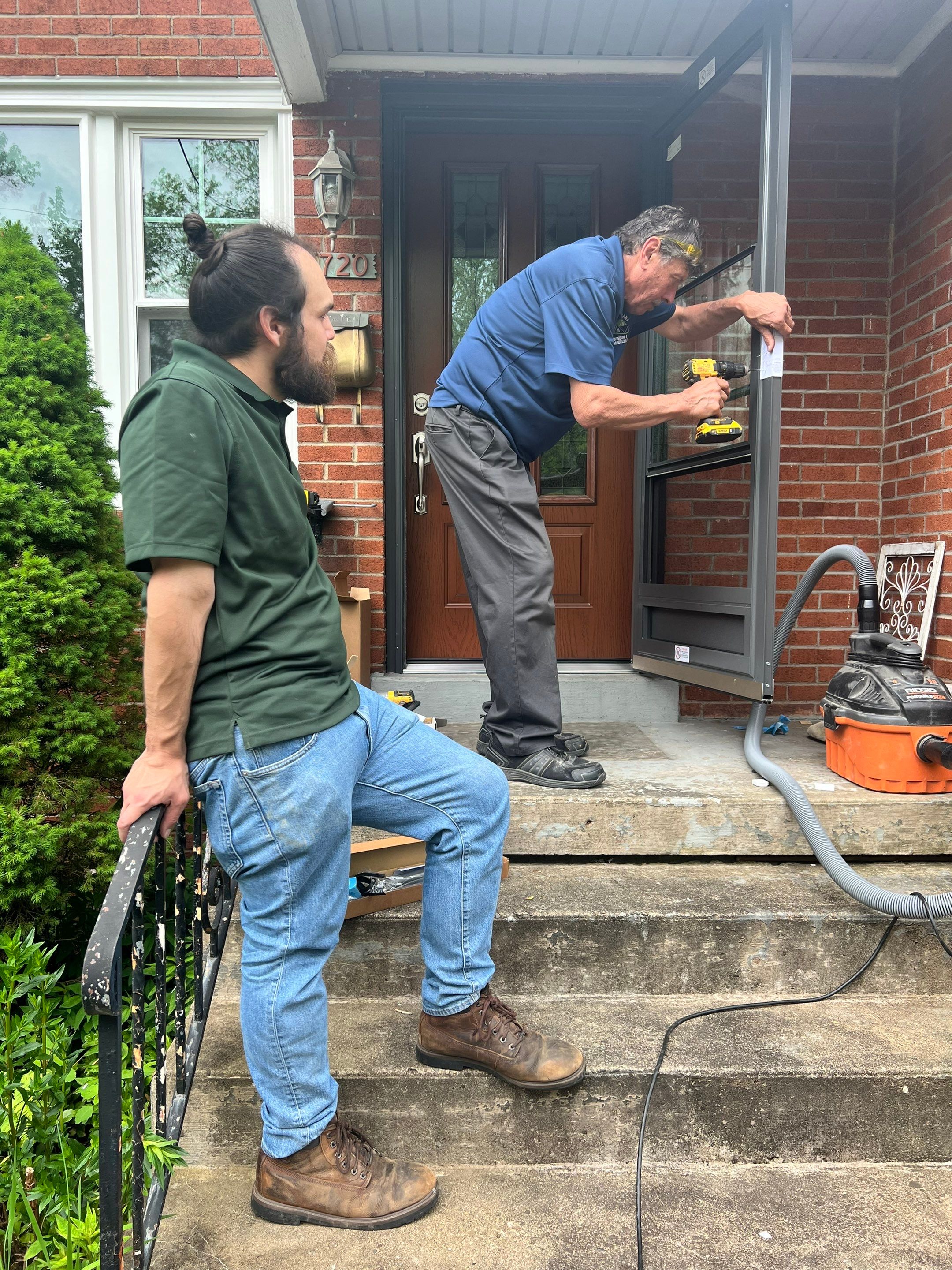 Kevin & Carol Rico Door & Window Project  by Mt. Pleasant Window & Remodeling Co.