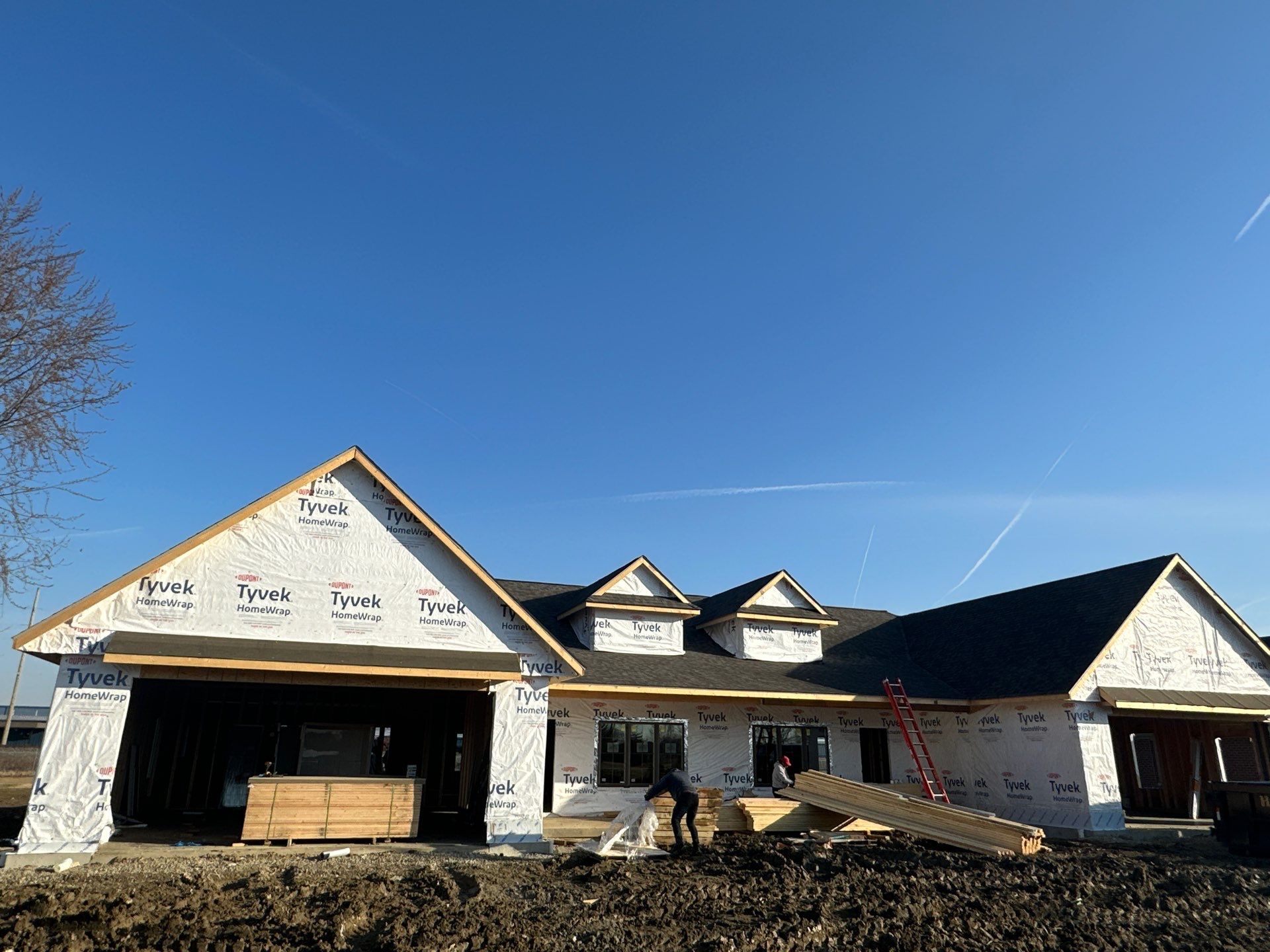 Residential Roofing Installation using CertainTeed Landmark Weathered Wood by Nitro Roofing and Construction