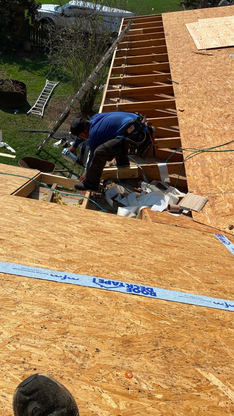 Residential Roofing Installation using Roof Replacement by American Roofing & Construction LLC