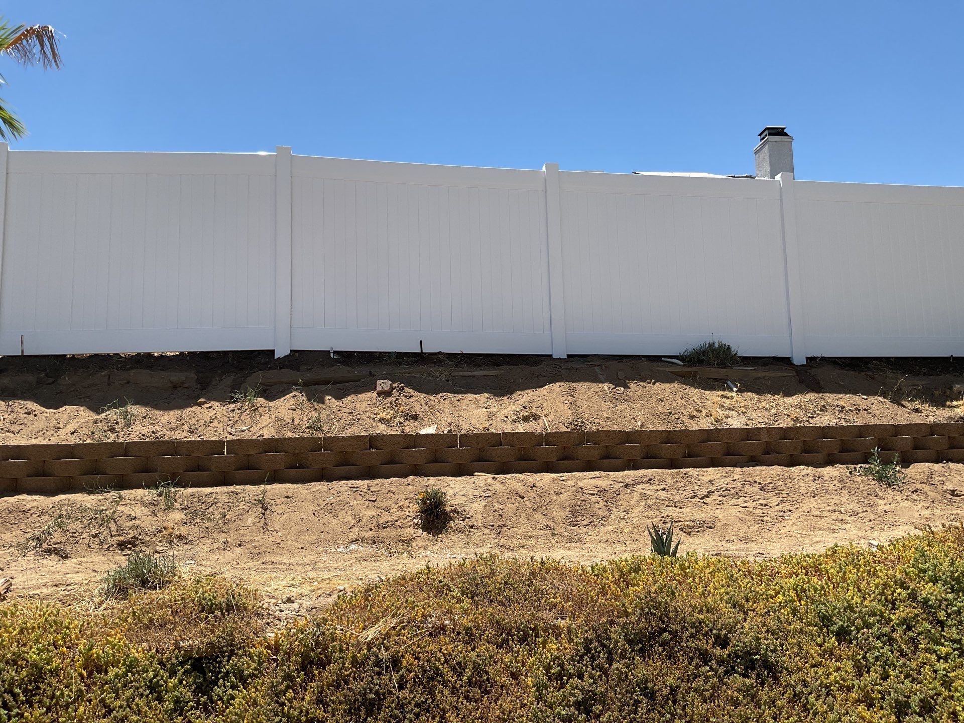 Fence Installation using Vinyl by Fence Guys Inc. 