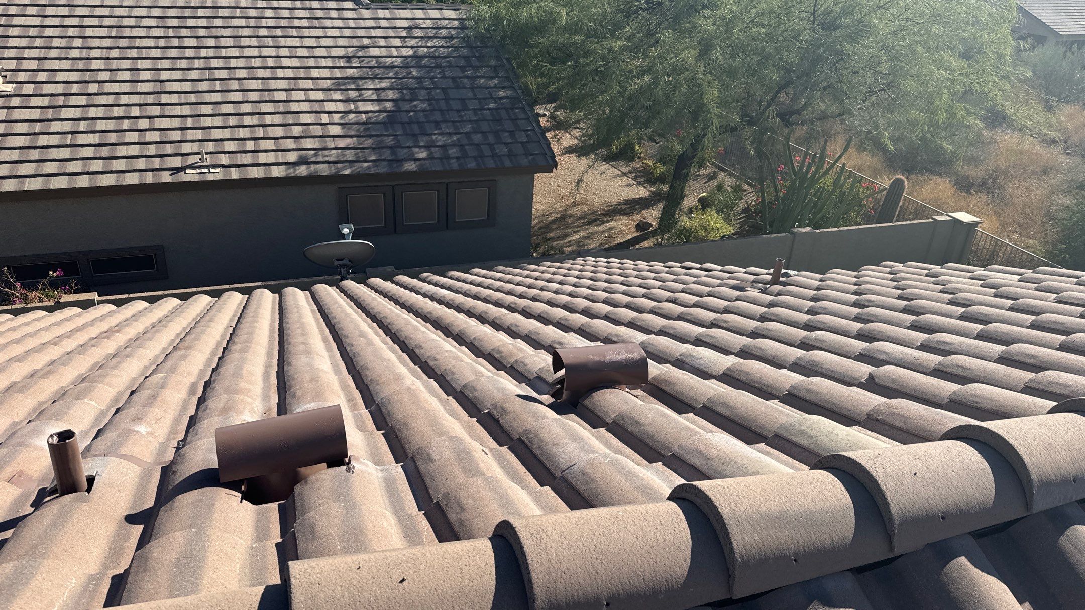 Residential Roofing Installation using Clay Tile by Weather-Tite Exteriors LLC